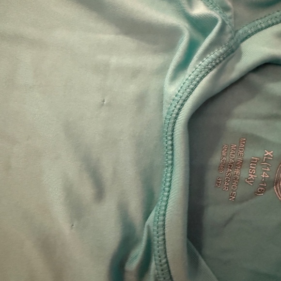 Wonder Nation Boys Rashguard Swim Shirt – XL (14/16) Husky – Light Blue - Picture 5 of 9